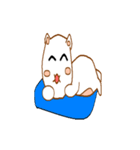 White rabb(animated)（個別スタンプ：7）