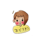 cute usako sticker（個別スタンプ：12）