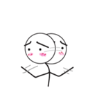 Round Head Guys.（個別スタンプ：15）