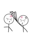 Round Head Guys.（個別スタンプ：23）