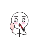 Round Head Guys.（個別スタンプ：30）