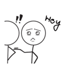 Round Head Guys.（個別スタンプ：33）