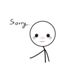 Round Head Guys.（個別スタンプ：34）