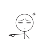 Round Head Guys.（個別スタンプ：38）