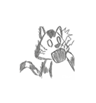 onigiri cat come on（個別スタンプ：8）