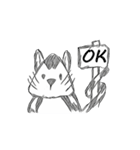 onigiri cat come on（個別スタンプ：11）