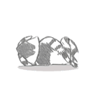 onigiri cat come on（個別スタンプ：23）