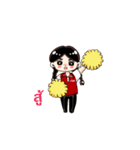 Little Girl in school Lesson 2（個別スタンプ：1）