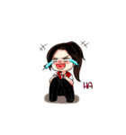 Little Girl in school Lesson 2（個別スタンプ：2）
