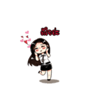 Little Girl in school Lesson 2（個別スタンプ：6）