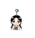 Little Girl in school Lesson 2（個別スタンプ：16）