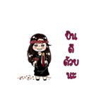 Little Girl in school Lesson 2（個別スタンプ：21）