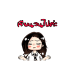 Little Girl in school Lesson 2（個別スタンプ：23）