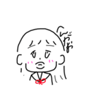 どこかの女の子の日常（個別スタンプ：5）