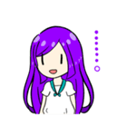 The high school student 's mouth（個別スタンプ：23）