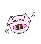 Funny funny pig（個別スタンプ：13）