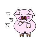 Funny funny pig（個別スタンプ：28）