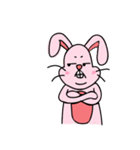 Braces rabbit's life（個別スタンプ：4）