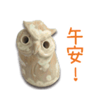 wanfu's owl(greetings)（個別スタンプ：2）