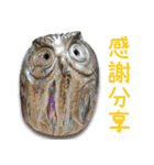 wanfu's owl(greetings)（個別スタンプ：10）