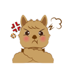 Ni Er-Grass mud horse daily（個別スタンプ：10）