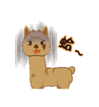 Ni Er-Grass mud horse daily（個別スタンプ：40）