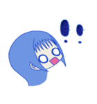 Blue girl~（個別スタンプ：19）