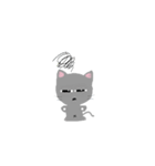 Grey meow（個別スタンプ：13）