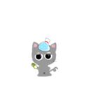 Grey meow（個別スタンプ：20）