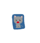 Grey meow（個別スタンプ：22）