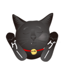 黒猫ルカ（個別スタンプ：28）
