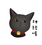 black cat RUKA（個別スタンプ：15）