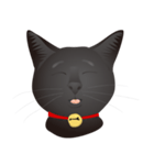 black cat RUKA（個別スタンプ：20）