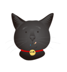 black cat RUKA（個別スタンプ：29）