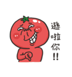 Tomato is murmuring - bad best friend（個別スタンプ：3）