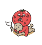 Tomato is murmuring - bad best friend（個別スタンプ：6）