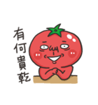 Tomato is murmuring - bad best friend（個別スタンプ：8）