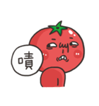 Tomato is murmuring - bad best friend（個別スタンプ：9）