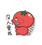 Tomato is murmuring - bad best friend（個別スタンプ：12）