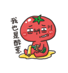 Tomato is murmuring - bad best friend（個別スタンプ：13）