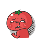 Tomato is murmuring - bad best friend（個別スタンプ：15）