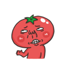 Tomato is murmuring - bad best friend（個別スタンプ：17）