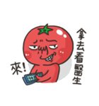 Tomato is murmuring - bad best friend（個別スタンプ：27）