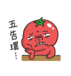 Tomato is murmuring - bad best friend（個別スタンプ：28）