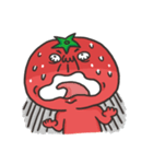 Tomato is murmuring - bad best friend（個別スタンプ：38）