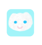 whiteclouds cat（個別スタンプ：3）