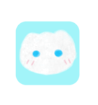 whiteclouds cat（個別スタンプ：12）