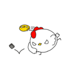 Cutest little chicken.（個別スタンプ：4）