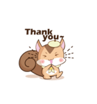 Scouts squirrel（個別スタンプ：18）