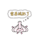 Garlic Girl and Her Friend Scallion（個別スタンプ：5）